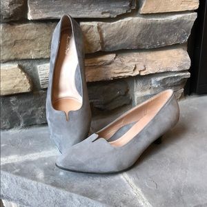 BeautiFeel Mystique Gray Suede Pumps